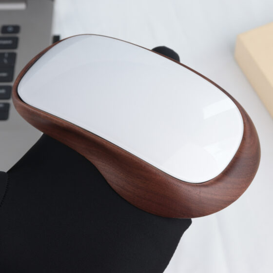 Wooden Apple Magic Mouse Grip