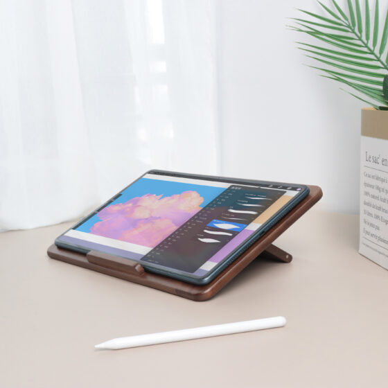 Wooden Tablet Stand