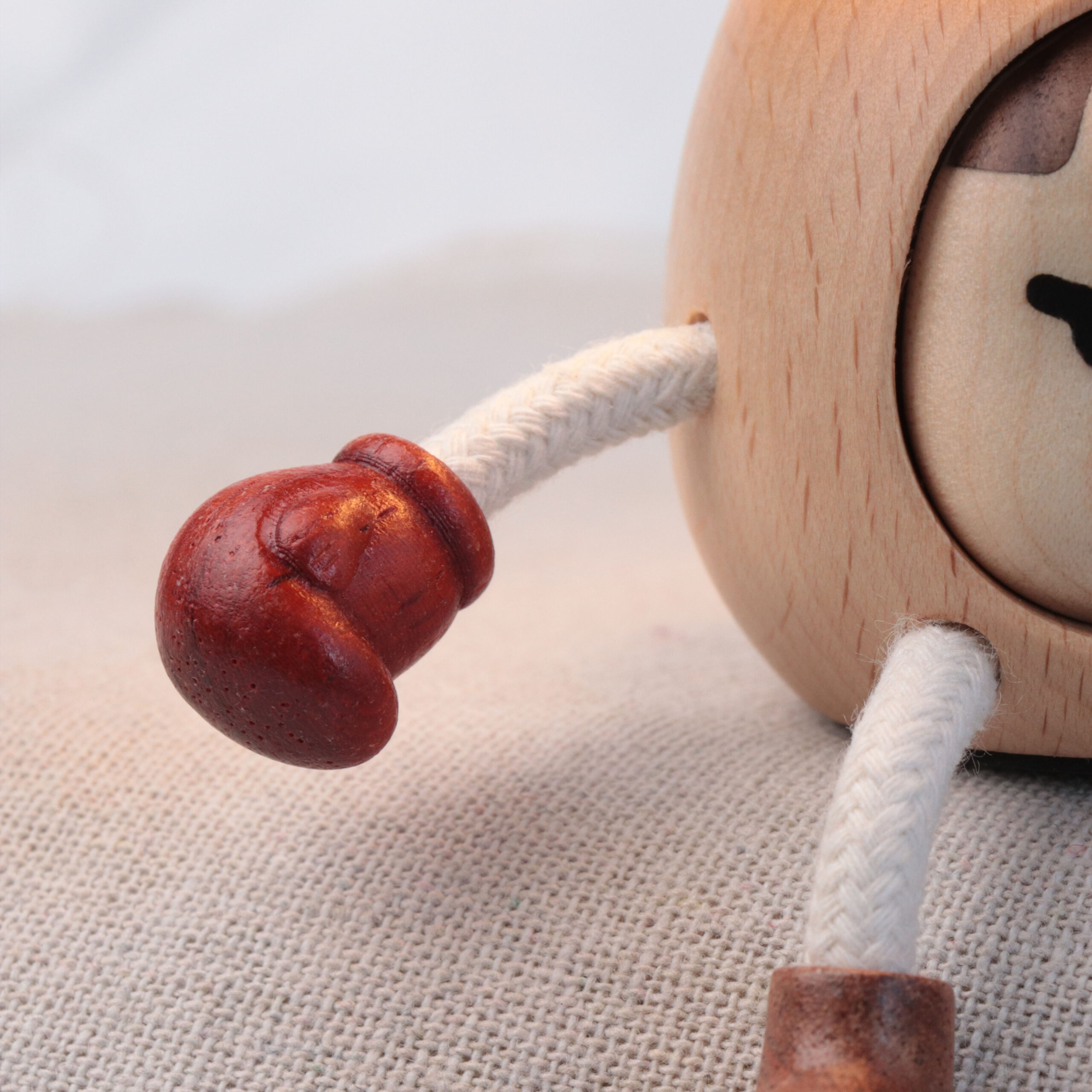 Wooden Cute Mushroom-Shaped Table Lamp - Image 6