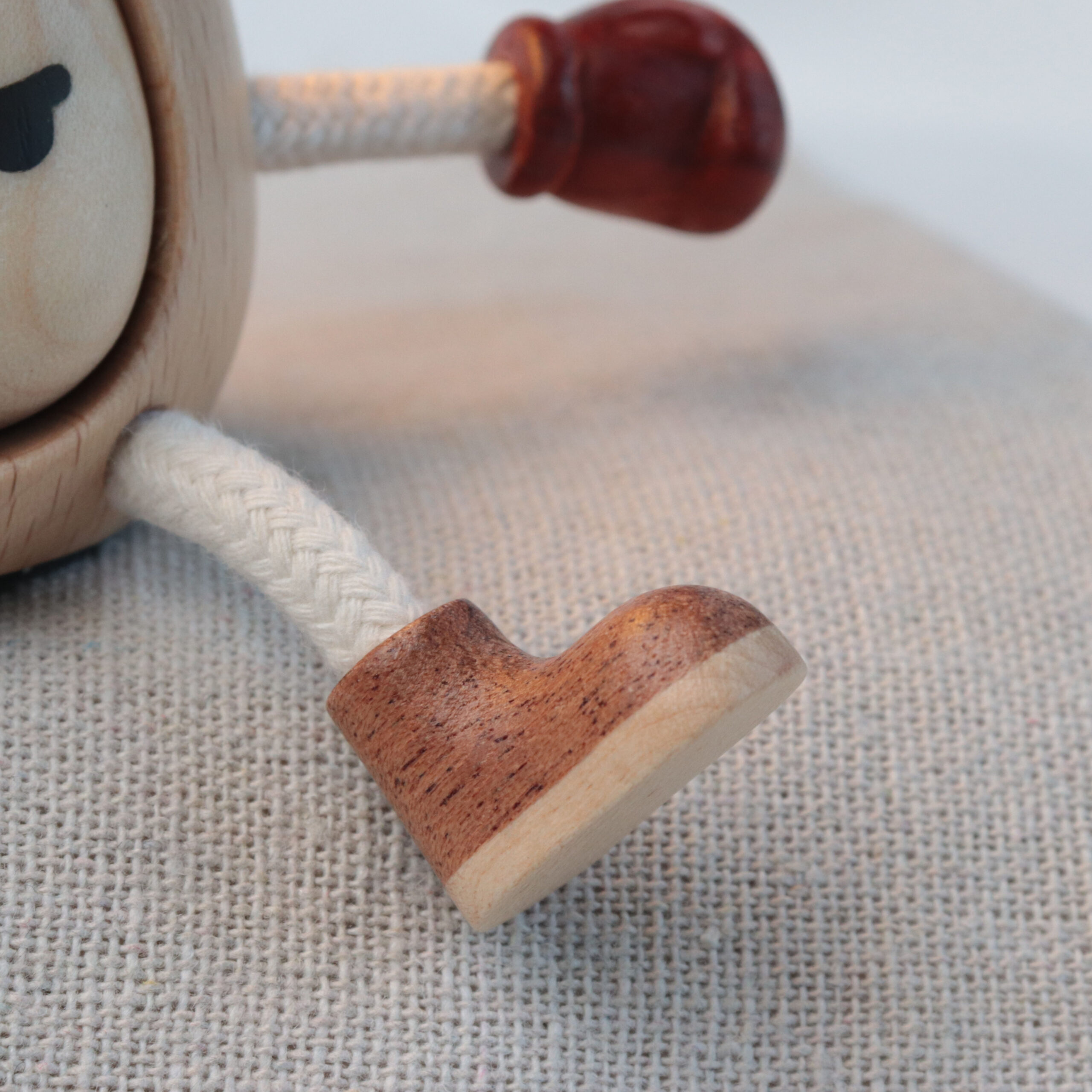 Wooden Cute Mushroom-Shaped Table Lamp - Image 7