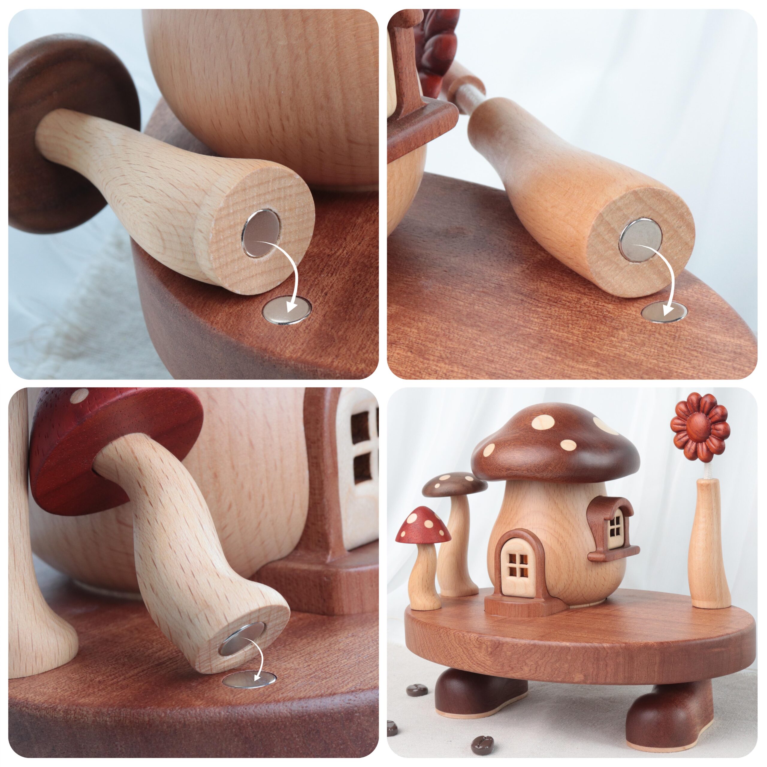 Wooden Mushroom House - Image 6