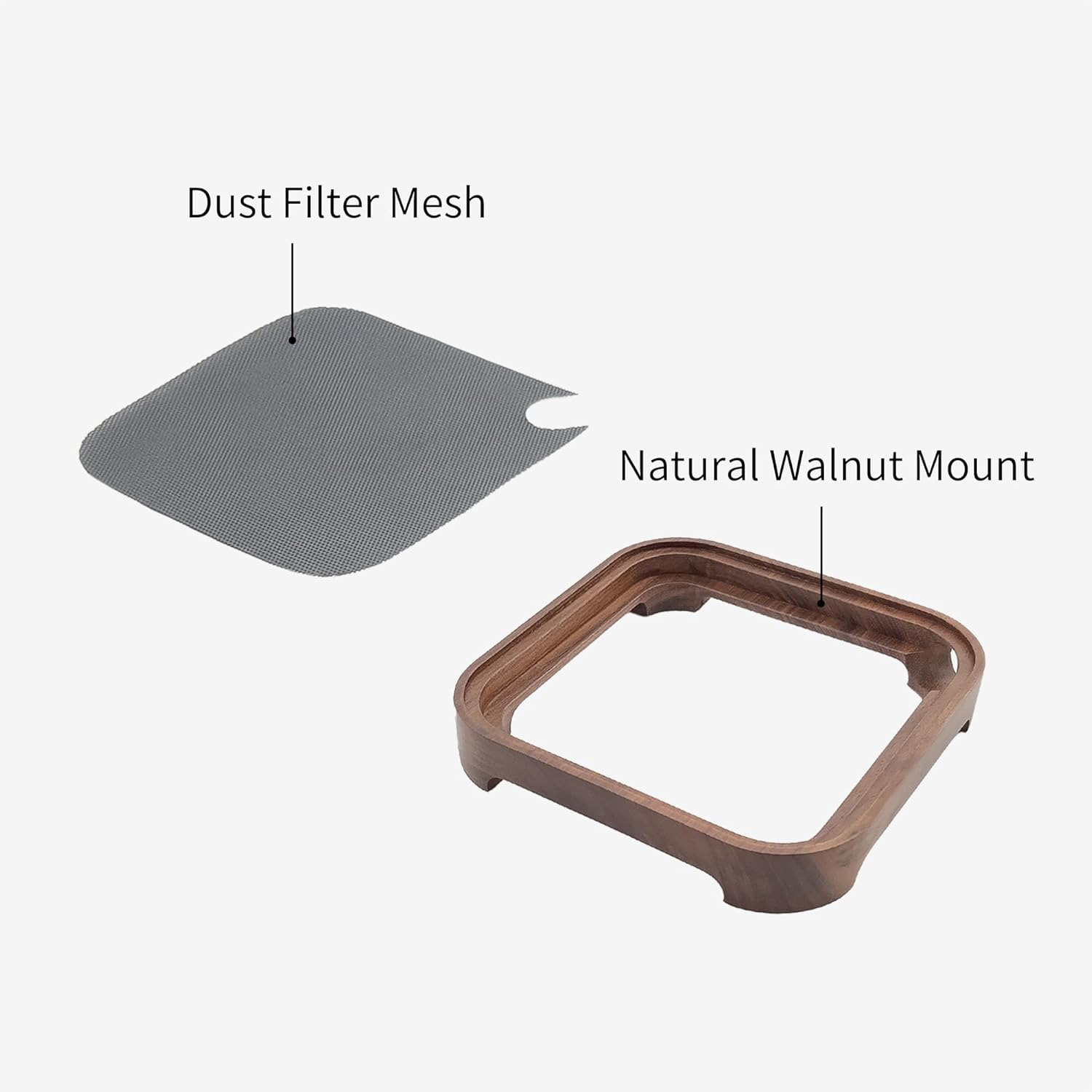 Walnut Stand for Mac Mini M4, Multi-purpose Wooden Tablet Stand - Image 8