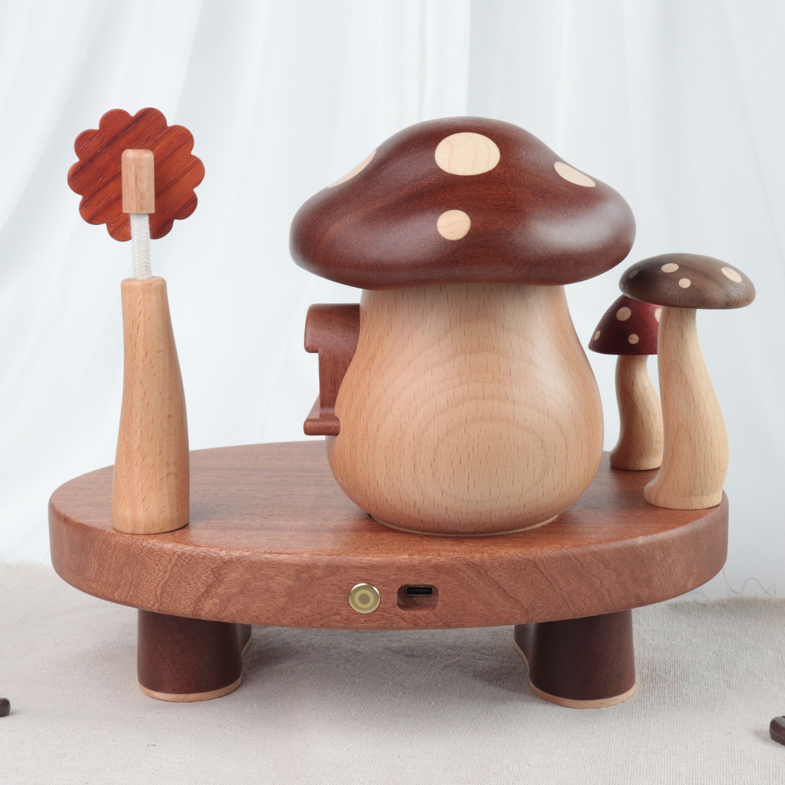 Wooden Mushroom House - Image 2