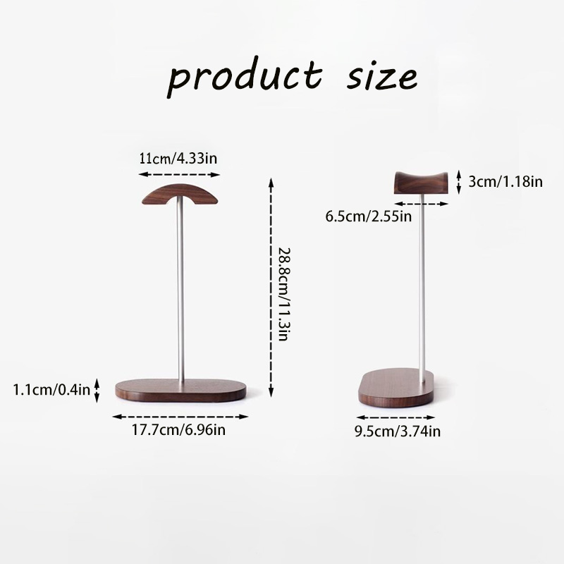 Wooden Headphone stand - Image 7