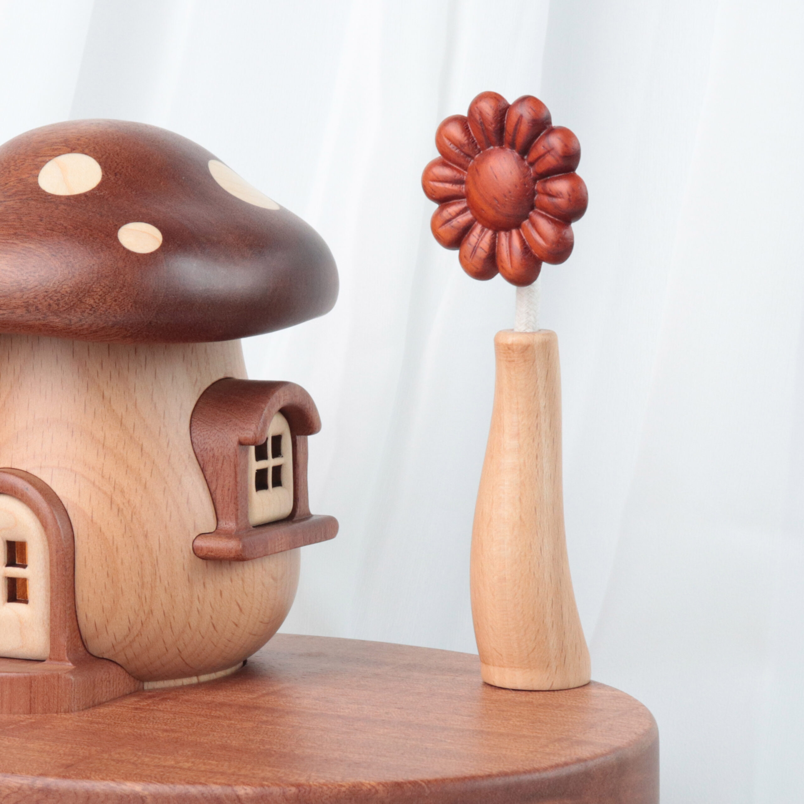 Wooden Mushroom House - Image 4