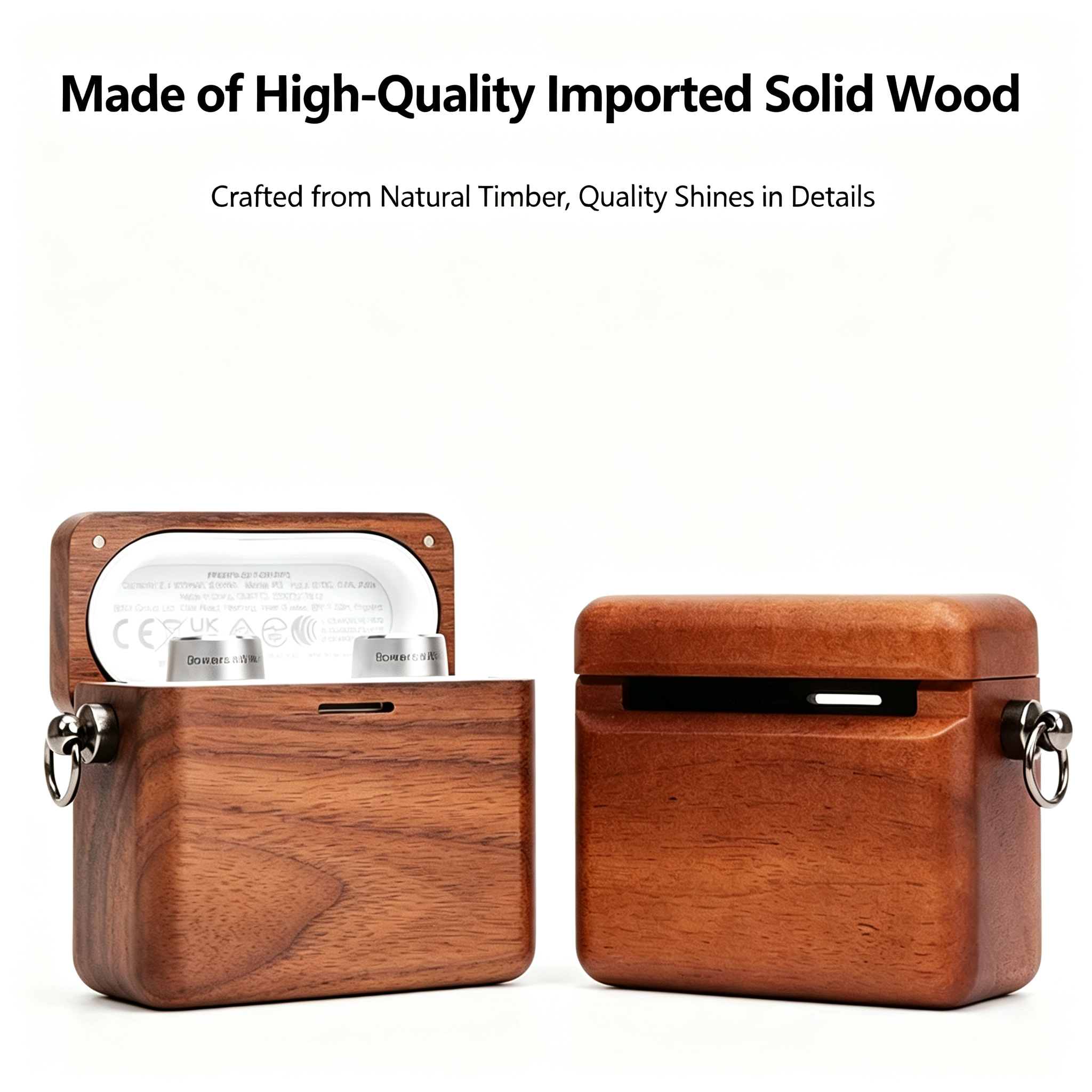 Wooden Bowers & Wilkins Pi7 S2 Case - Image 4