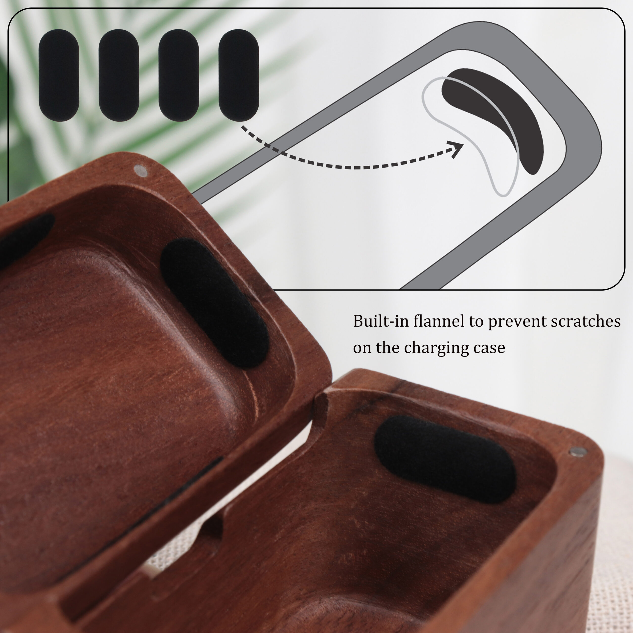Wooden Sennheiser CX Plus Case - Image 3