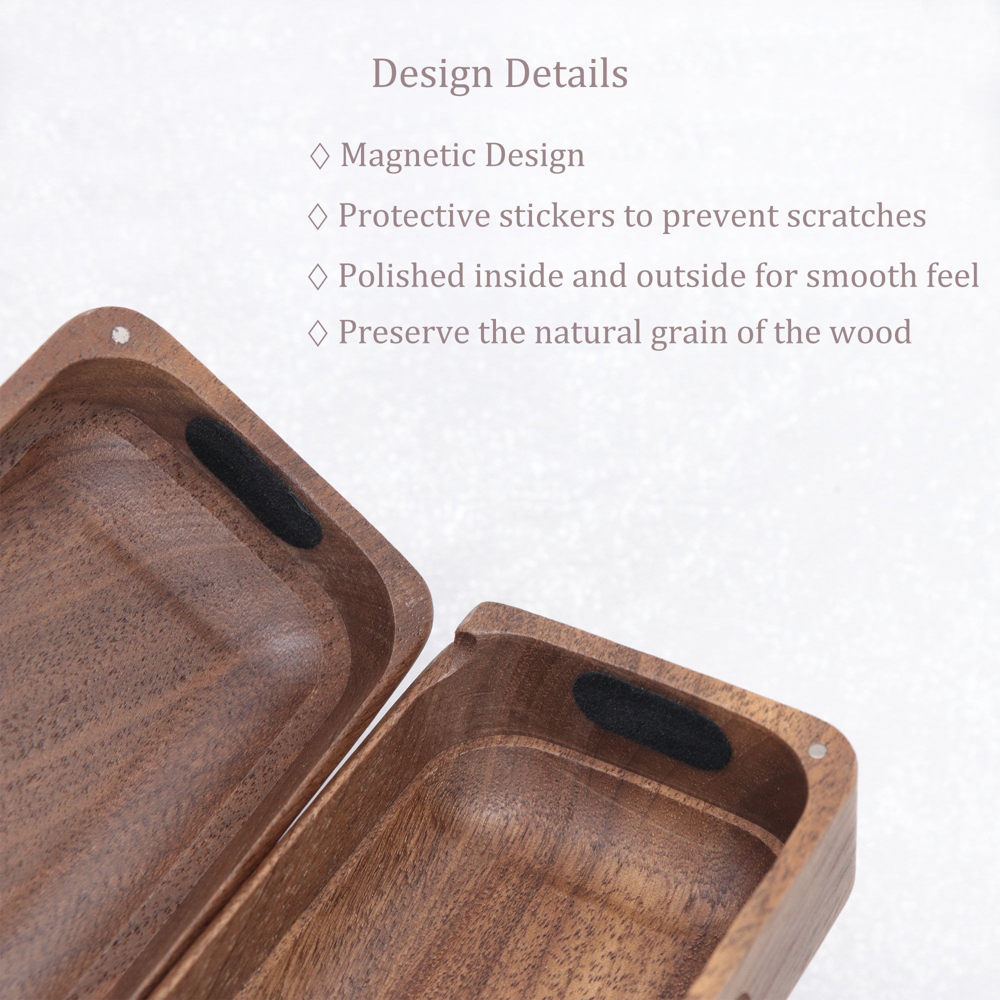 Wooden Sennheiser MOMENTUM 4/3 Wireless Case - Image 4